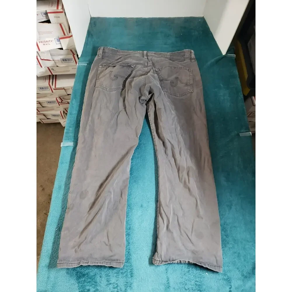 Adriano Goldschmied Jeans Size 36x28 Mens Gray Pants Stretch Protege Straight